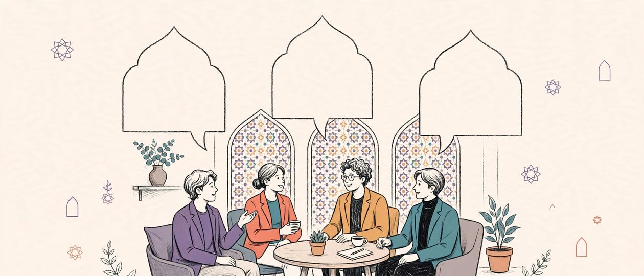محفل جمشیم؛ گفتوگوی اعضا