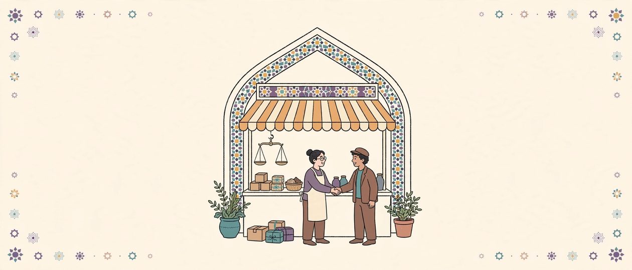 بازار جمشیم؛ خدمت و همکاری بین اعضا
